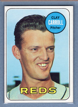 1969 Topps #26 Clay Carroll  EX-MT  GO265