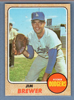 1968 Topps #298 Jim Brewer EX-MT  GO545
