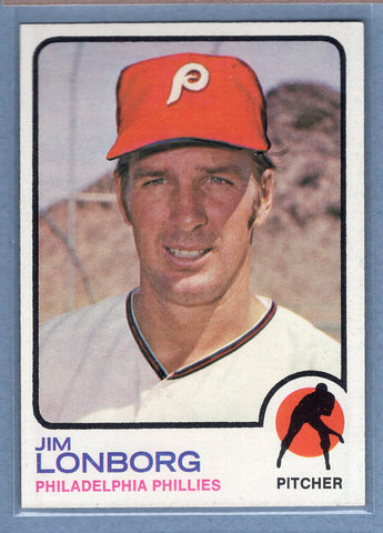 1973 Topps #3 Jim Lonborg  EX-MT  GO550