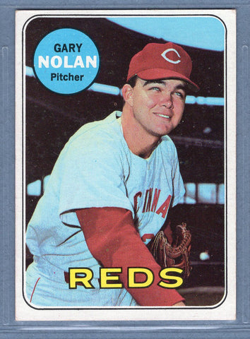 1969 Topps #581 Gary Nolan EX-MT  GO661
