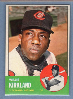 1963 Topps #187 Willie Kirkland EX   GO148