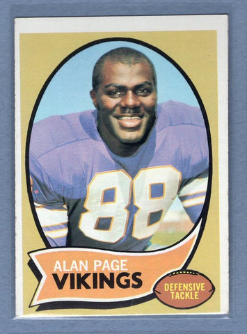 1970 Topps #59 Alan Page (R) (HOF) EX  GO263