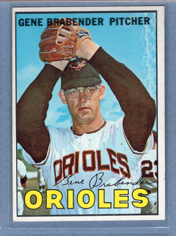 1967 Topps #22 Gene Brabender (a) EX-MT   GO223