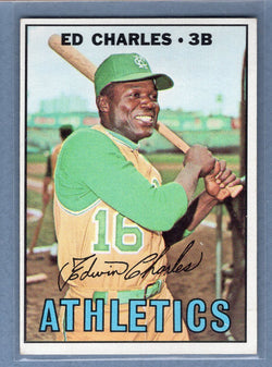 1967 Topps #182 Ed Charles EX-MT  GO308