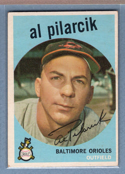 1959 Topps #7 Al Pilarcik VG-EX   GO410