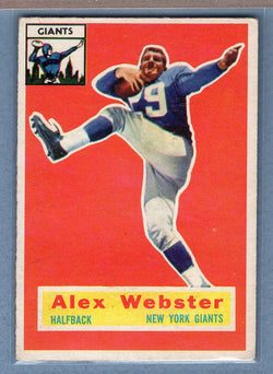 1956 Topps #5 Alex Webster (R) EX    GO33
