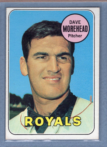 1969 Topps #29 Dave Morehead (a) EX   GO265