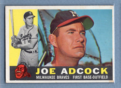 1960 Topps #3 Joe Adcock (b) VG-EX  GO257