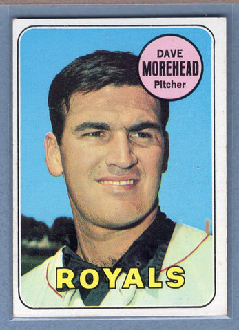 1969 Topps #29 Dave Morehead (b) EX-MT  GO265