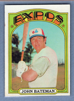 1972 Topps #5 John Bateman EX-MT  GO500