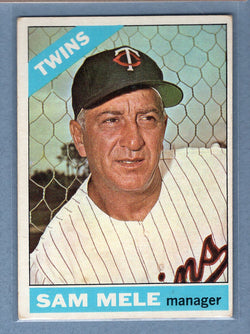 1966 Topps #3 Sam Mele (a) VG-EX  GO470