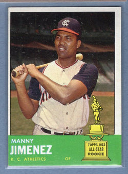 1963 Topps #195 Manny Jiminez EX   GO148
