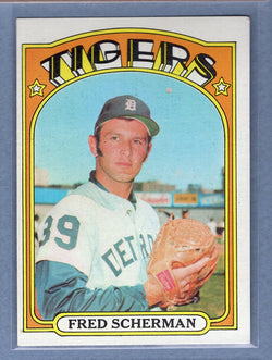1972 Topps #6 Fred Scherman EX    GO311