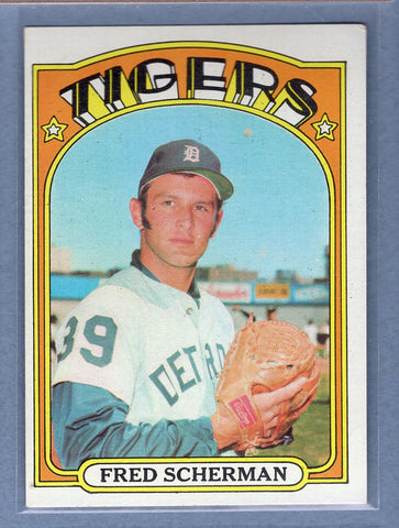 1972 Topps #6 Fred Scherman EX    GO311