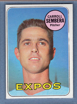 1969 Topps #351 Carroll Sembera EX-MT  GO645