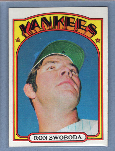 1972 Topps #8 Ron Swoboda EX-MT  GO483