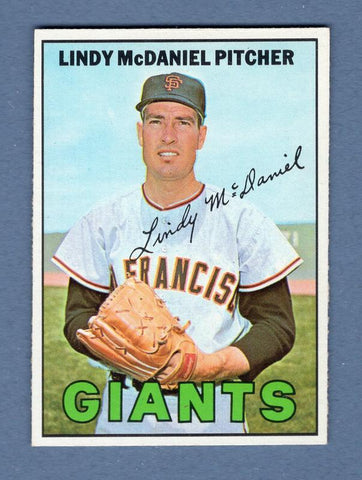 1967 Topps #46 Lindy McDaniel EX-MT   GO436