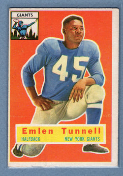 1956 Topps #17 Emlen Tunnell (HOF) EX   GO33