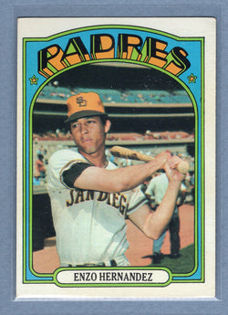 1972 Topps #7 Enzo Hernandez EX   GO311