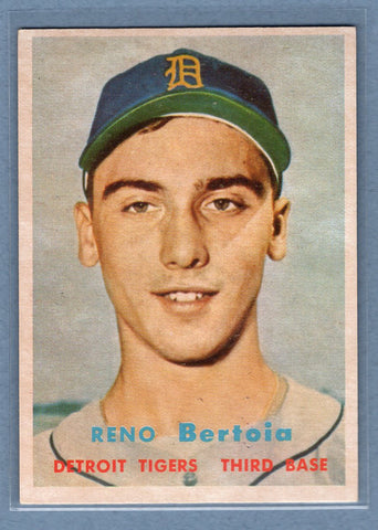 1957 Topps #390 Reno Bertoia NM  GO150