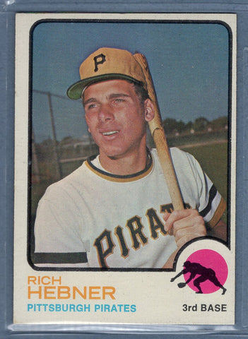 1973 Topps #2 Rich Hebner  (d) EX-MT  GO669