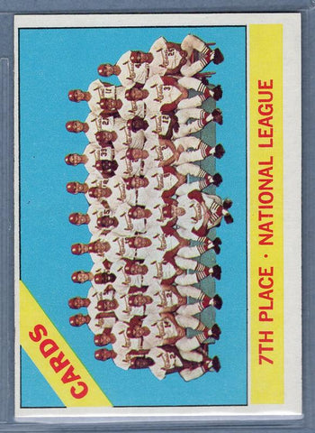 1966 Topps #379 Cardinals Team EX-MT  GO466