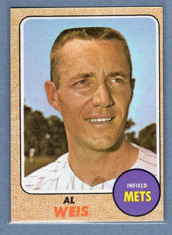 1968 Topps #313 Al Weis EX-MT  GO339