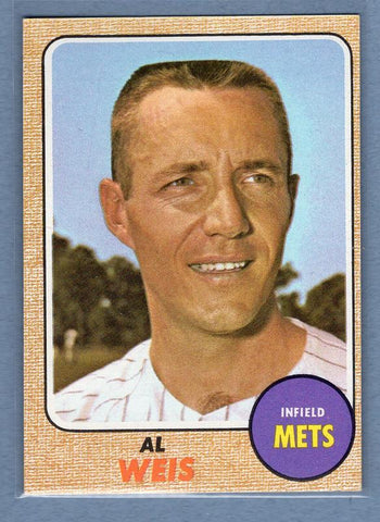 1968 Topps #313 Al Weis EX-MT  GO339