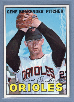 1967 Topps #22 Gene Brabender (c) EX-MT   GO223