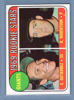 1969 Topps #16 Giants Rookies (b) EX-MT  GO700