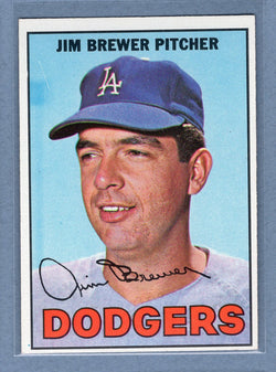 1967 Topps #31 Jim Brewer (a) EX-MT   GO223
