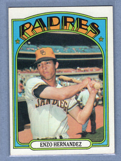 1972 Topps #7 Enzo Hernandez EX  GO500