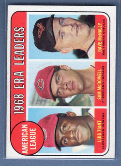 1969 Topps #7 A.L. ERA Leaders EX-MT  GOWA