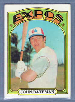 1972 Topps #5 John Bateman EX-MT   GO464