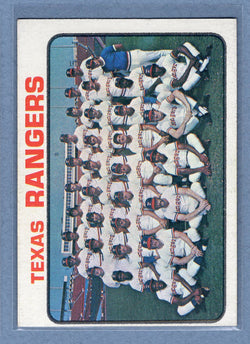 1973 Topps #7 Texas Rangers Team  EX-MT  GO550