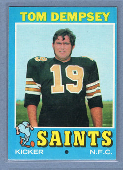 1971 Topps #5 Tom Dempsey EX-MT  GO260
