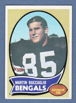 1970 Topps #187 Martin Baccaglio EX   GO121