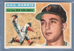 1956 Topps #91 Gail Harris (WB) EX  GO460