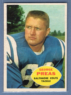 1960 Topps #6 George Preas EX-MT  GO129