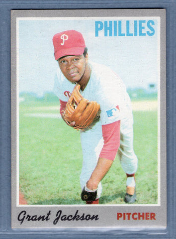 1970 Topps #6 Grant Jackson  EX-MT  SB1