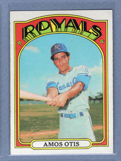 1972 Topps #10 Amos Otis EX-MT   GO311