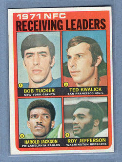 1972 Topps #6 NFC Receiving Ldrs EX-MT  GO326