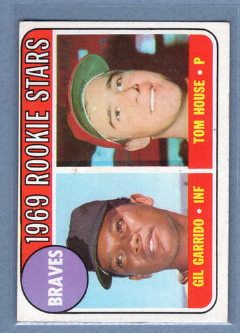 1969 Topps #331 Braves Rookies (b) VG-EX  GO501