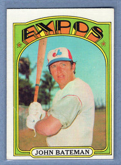 1972 Topps #5 John Bateman (a) EX  GO315