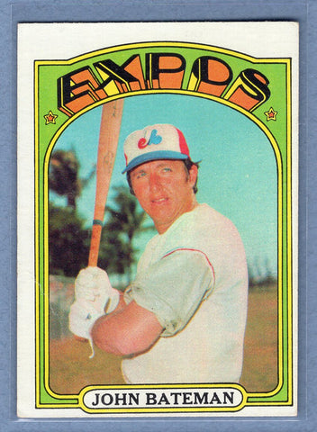 1972 Topps #5 John Bateman (a) EX  GO315