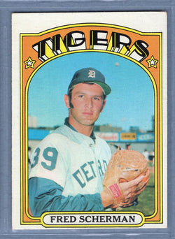 1972 Topps #6 Fred Scherman EX-MT   GO464