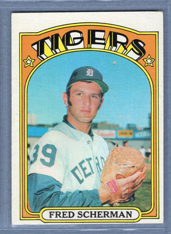 1972 Topps #6 Fred Scherman EX-MT   GO464