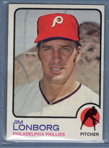 1973 Topps #3 Jim Lonborg  (C) EX-MT  GO669