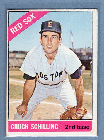 1966 Topps #6 Chuck Schilling (a) VG-EX  GO470