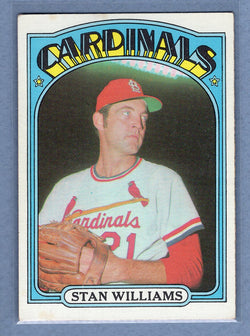 1972 Topps #9 Stan Williams EX  GO500